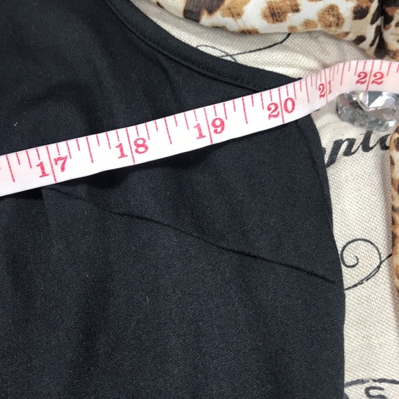 🎁Love Squared Trendy Plus Size Sheath Dress & Animal-Print Overlay - Picture 8 of 8